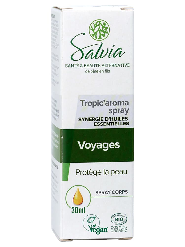 Salvia Nutrition Tropic'Aroma Spray Corps Voyages Biologique 30 ML